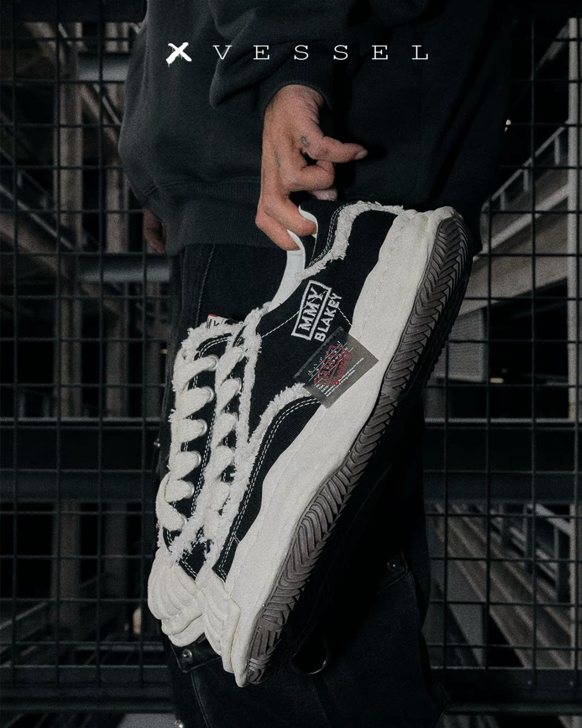 xVESSEL x MMY 三原康裕 BLAKEY 解構 溶解鞋 聯名 硫化鞋 吳建豪