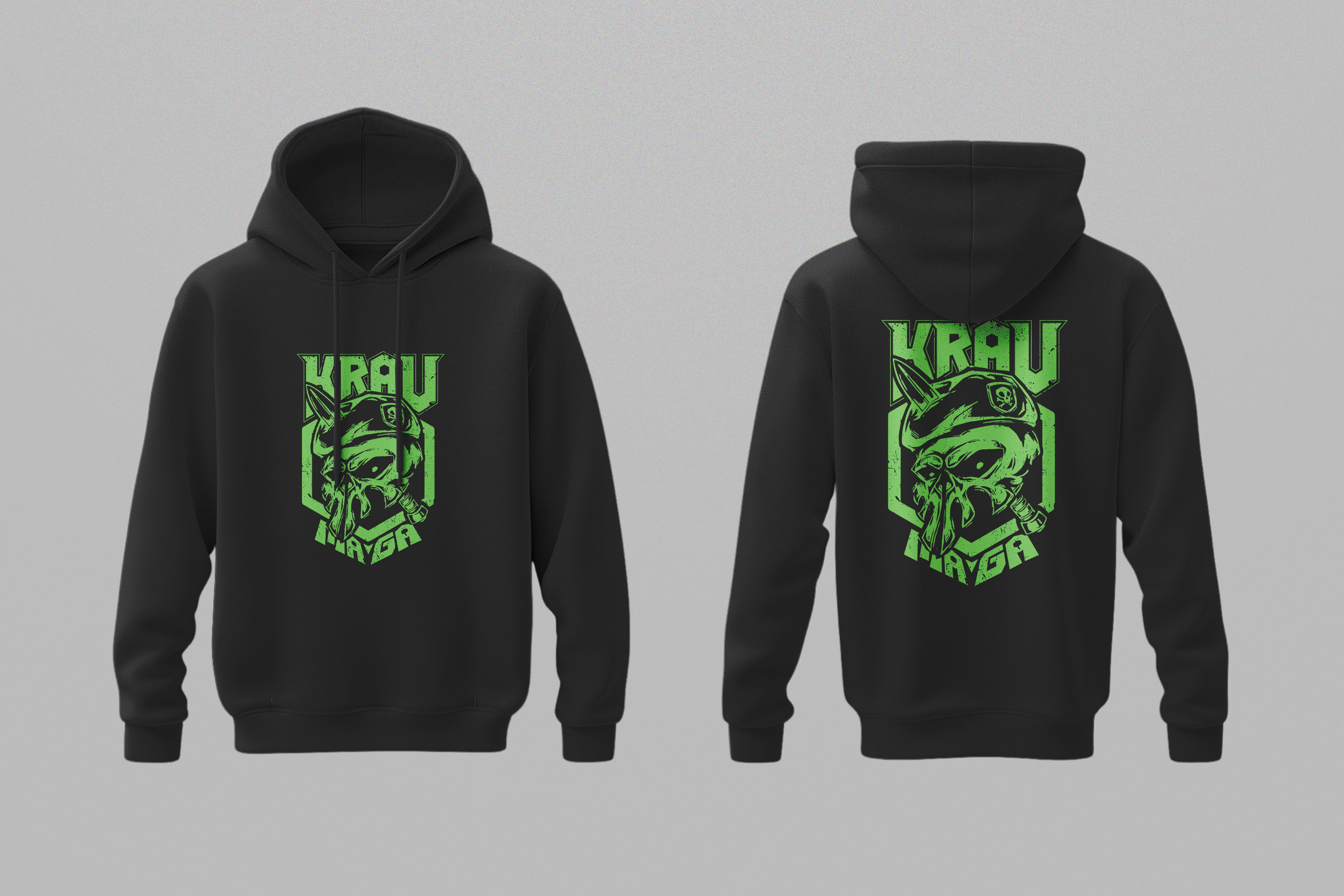 MUSHA 厚磅帽T-KRAV MAGA概念設計單品