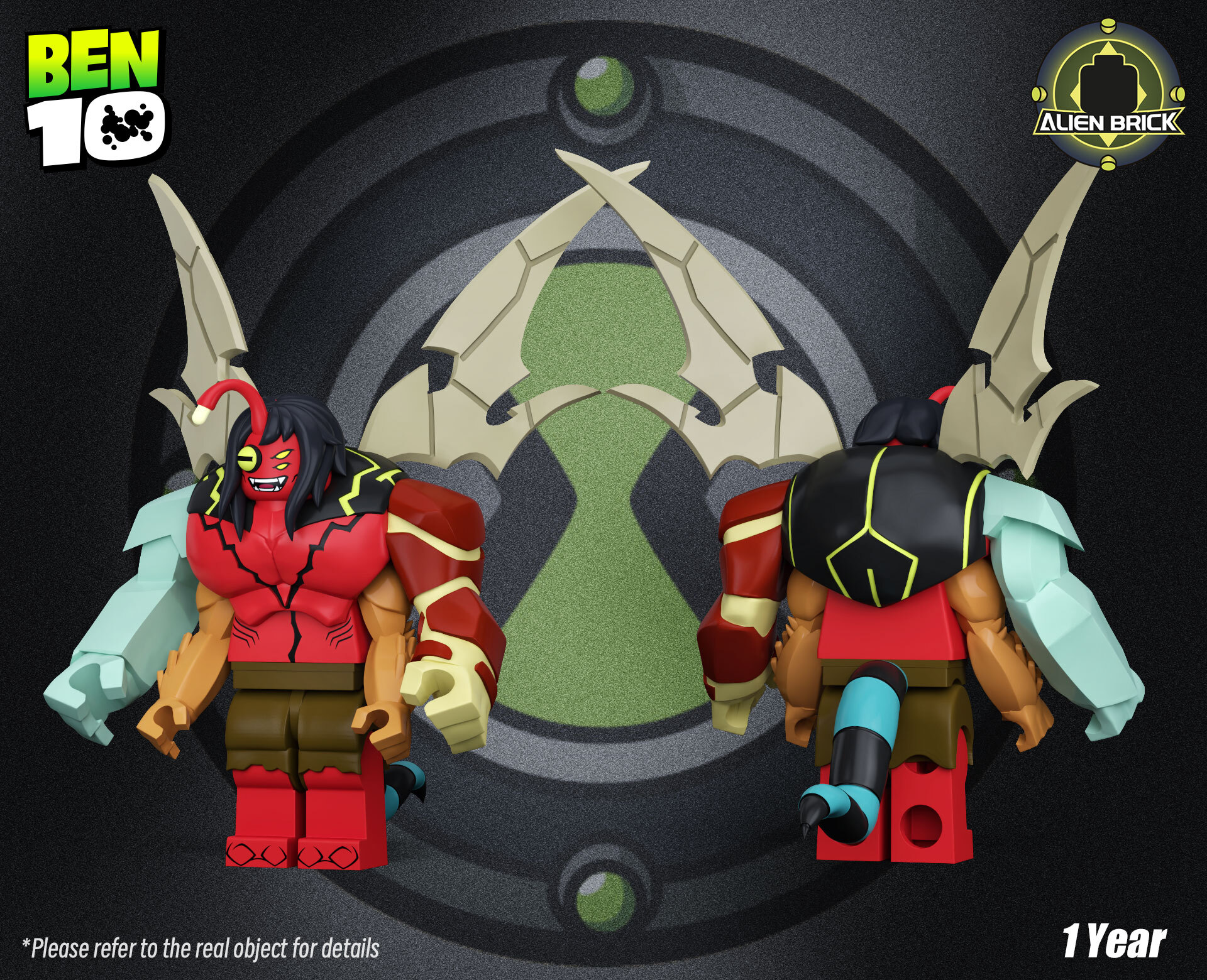 [Alien Brick][Preorder] Ben 10 - Ultimate Monster [PADprinted]