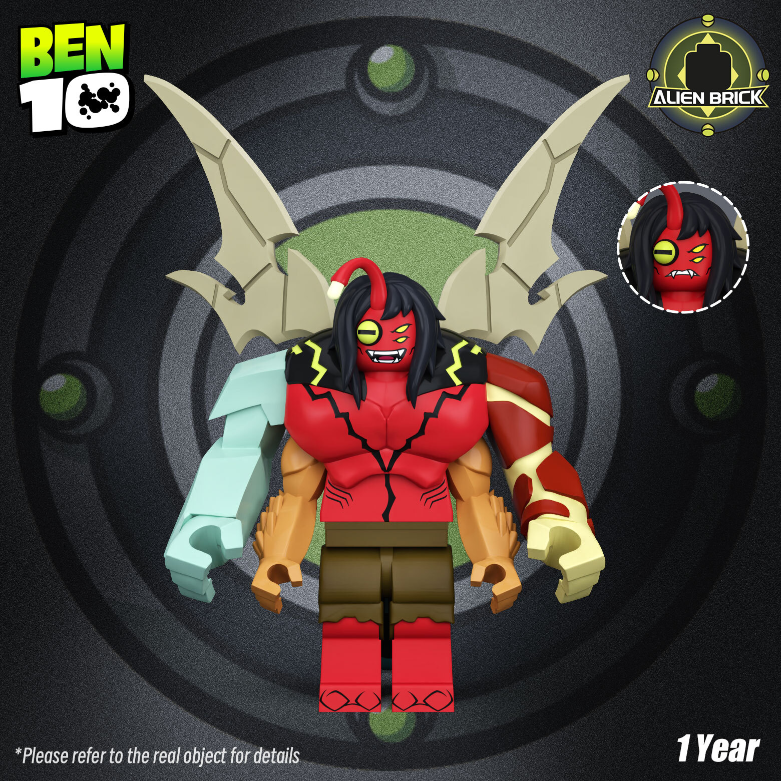[Alien Brick][Preorder] Ben 10 - Ultimate Monster [PADprinted]
