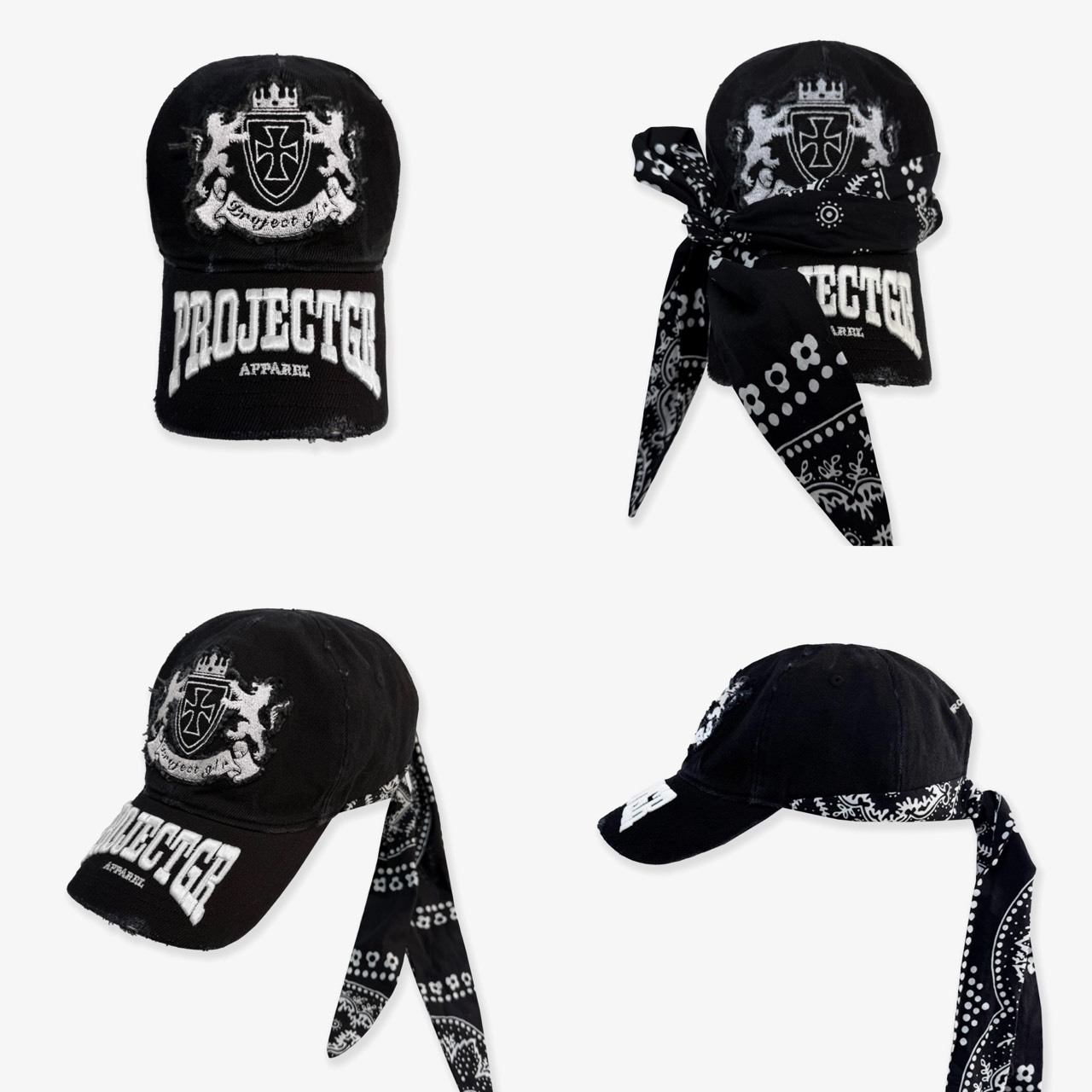 project gr layered cap バンダナ　キャップ project gr layered cap バンダナ キャップ