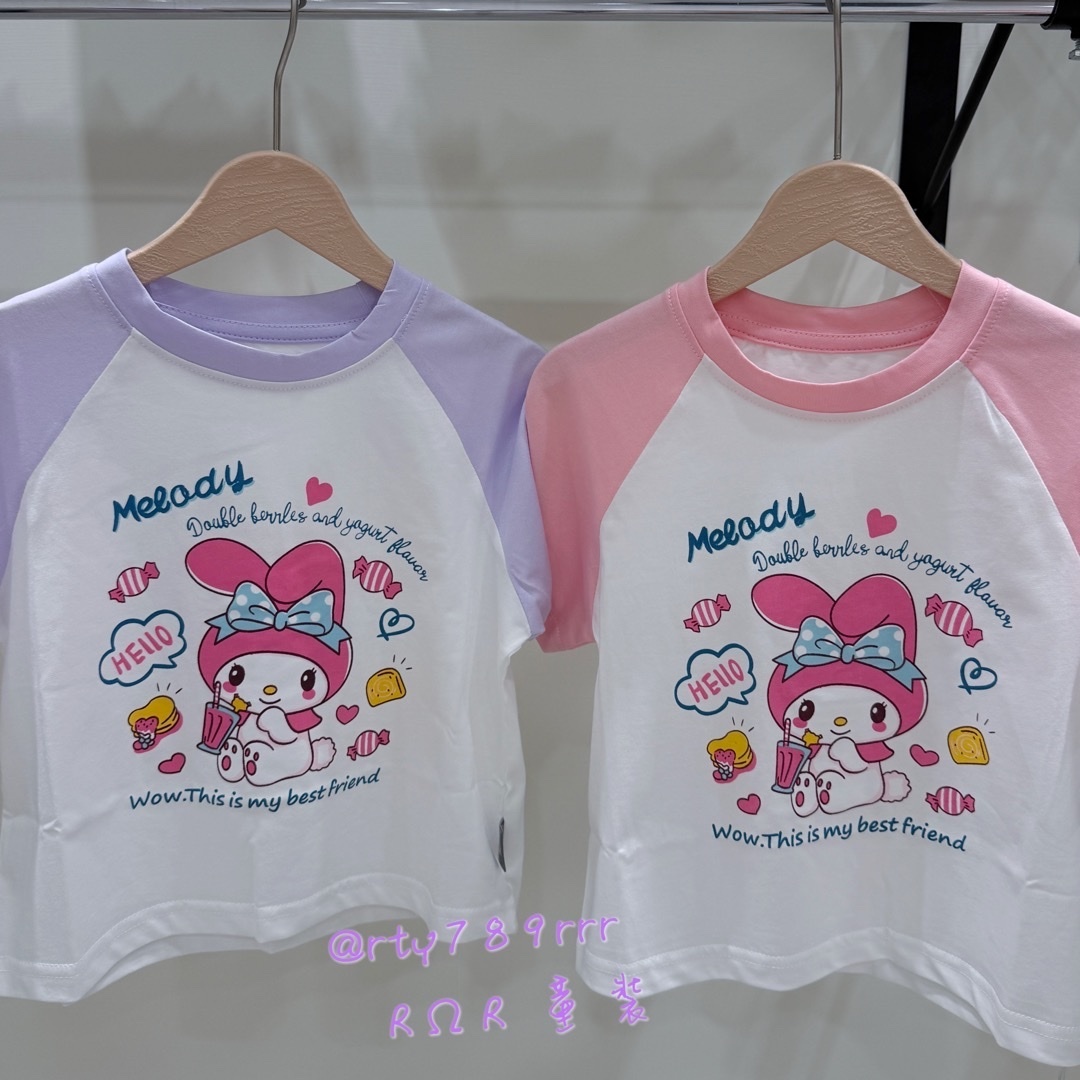 美樂蒂糖果派對撞色T