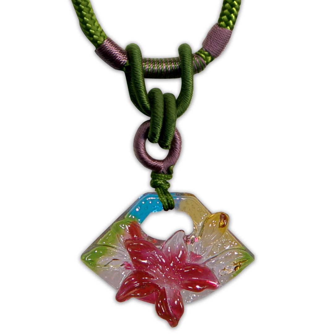 居家開運｜萱草  琉璃項鍊