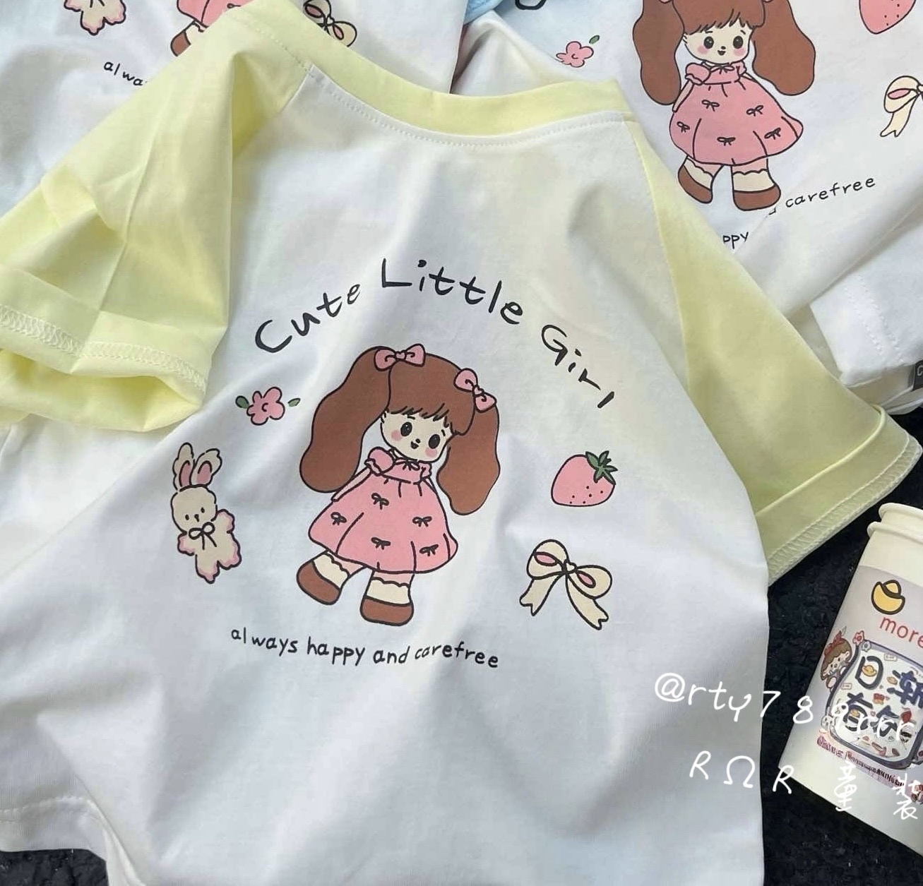 洋娃娃女孩日記T恤