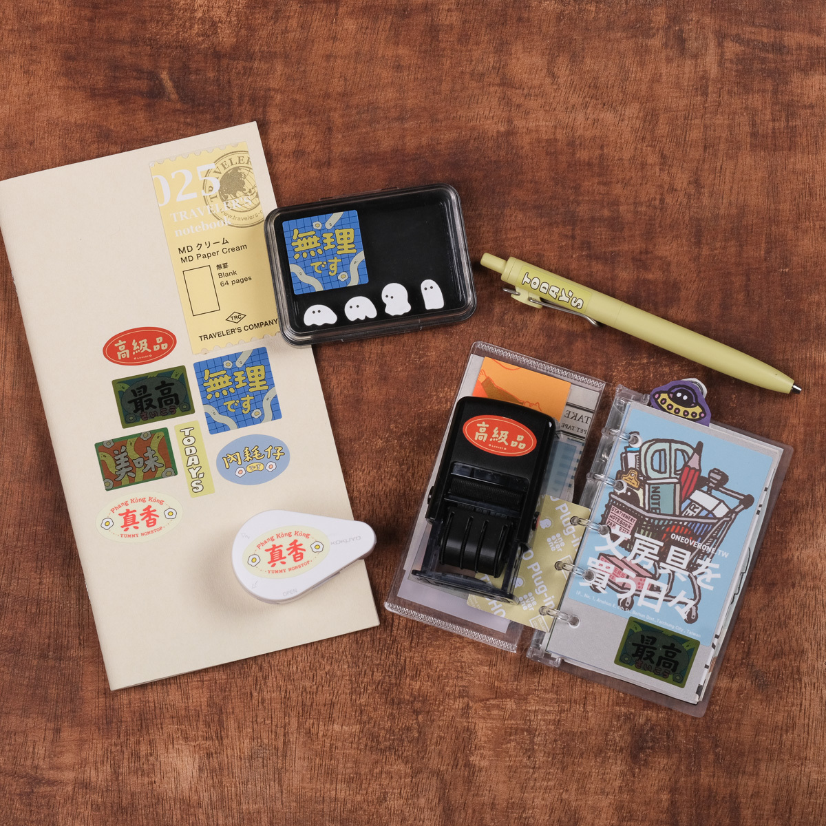 貼紙綜合包｜好吧發發 月曜の小劇場｜共7款貼紙 / 一分之一工作室 / 臺灣