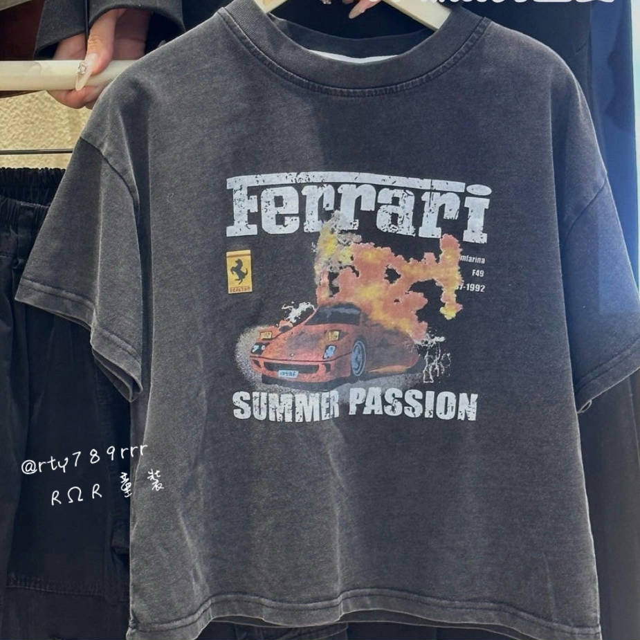 男孩的超跑夢T恤