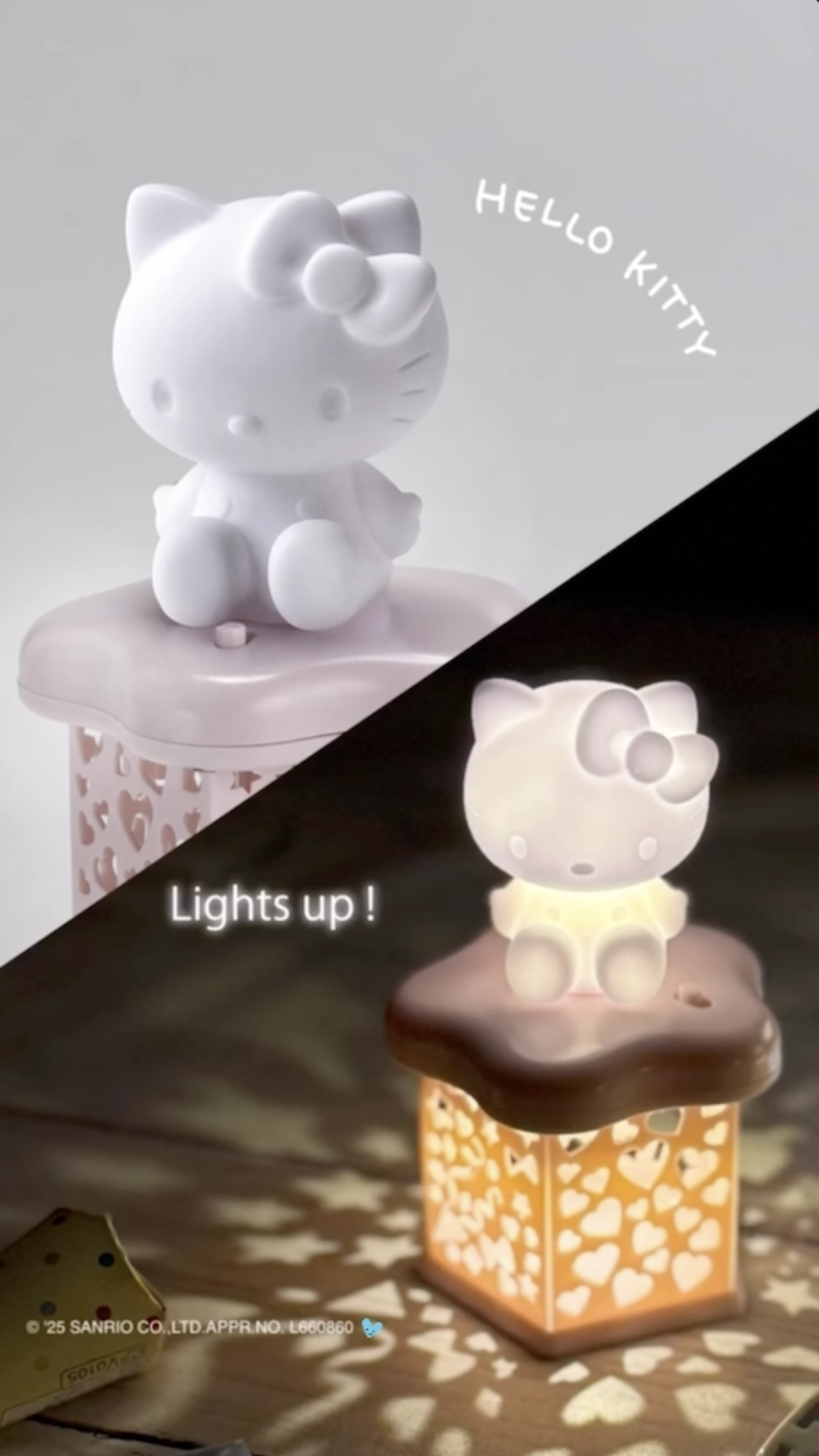 日本限定 Sanrio LED 小小桌面燈 枱燈