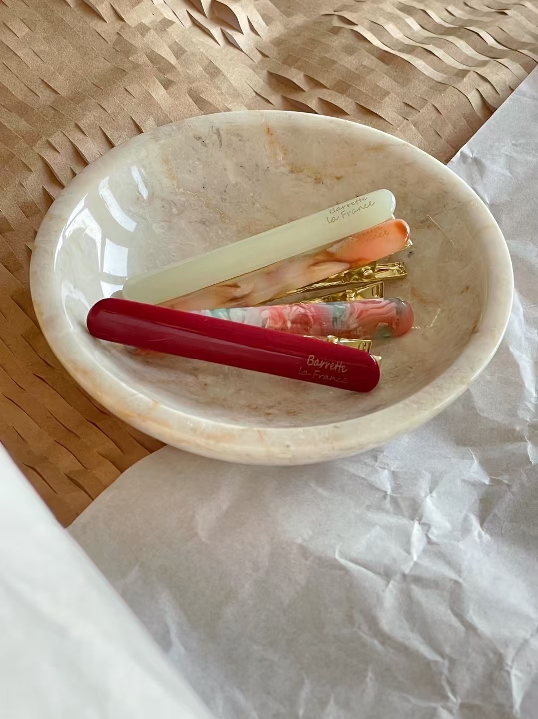 M28 浪漫一字髮夾 (任選2色一組)