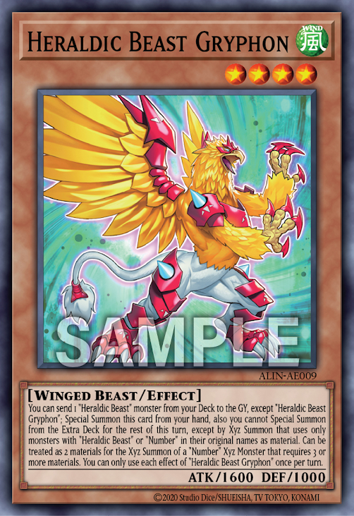 ALIN-AE009 Heraldic Beast Gryphon(紋章獸 獅鷲)