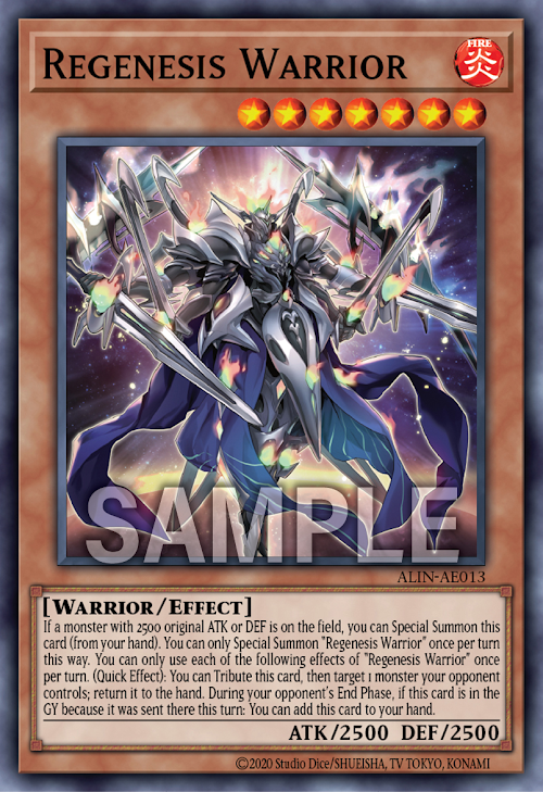 ALIN-AE013 Regenesis Warrior(再世戰神 創世紀)