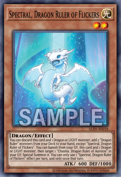 ALIN-AE018 Spectral, Dragon Ruler of Flickers(光征龍 光譜)