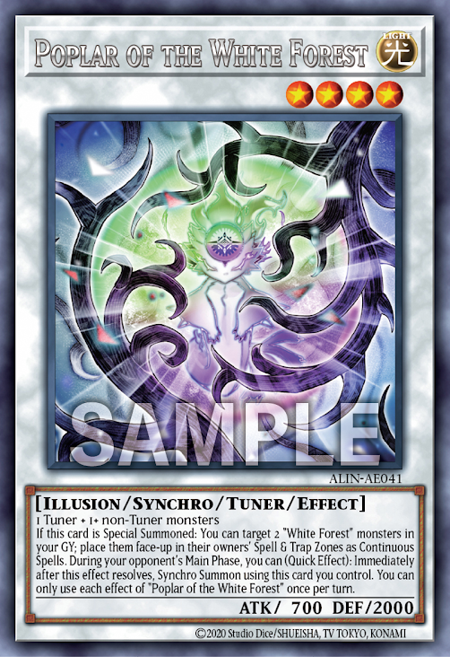 ALIN-AE041 (R)Poplar of the White Forest (白之森的幻妖)