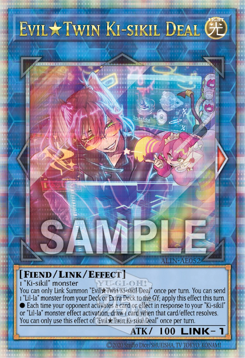 ALIN-AE052 (SR/QCSE)Evil★Twin Ki-sikil Deal(Evil★Twin 姬斯姬魯交易)