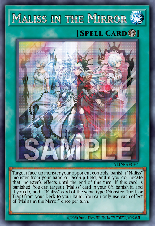 ALIN-AE064 (SR)Maliss in the Mirror(碼麗絲鏡中奇緣)