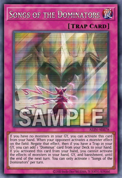 ALIN-AE078 (SR)Songs of the Dominators(列王詩篇)