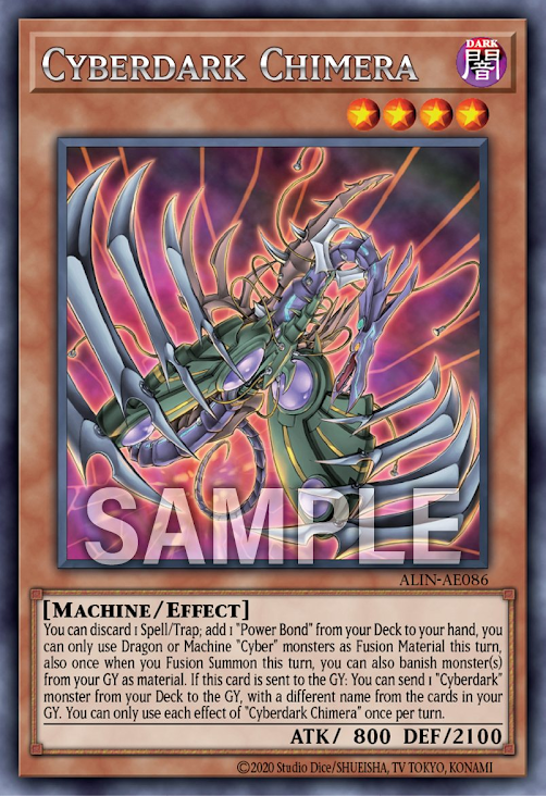 ALIN-AE086 (R)Cyberdark Chimera(電子黑暗奇美拉)