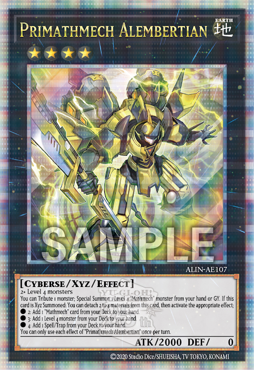 ALIN-AE107 (UR/QCSE)Primathmech Alembertian(塊斬機 達朗伯特算符)