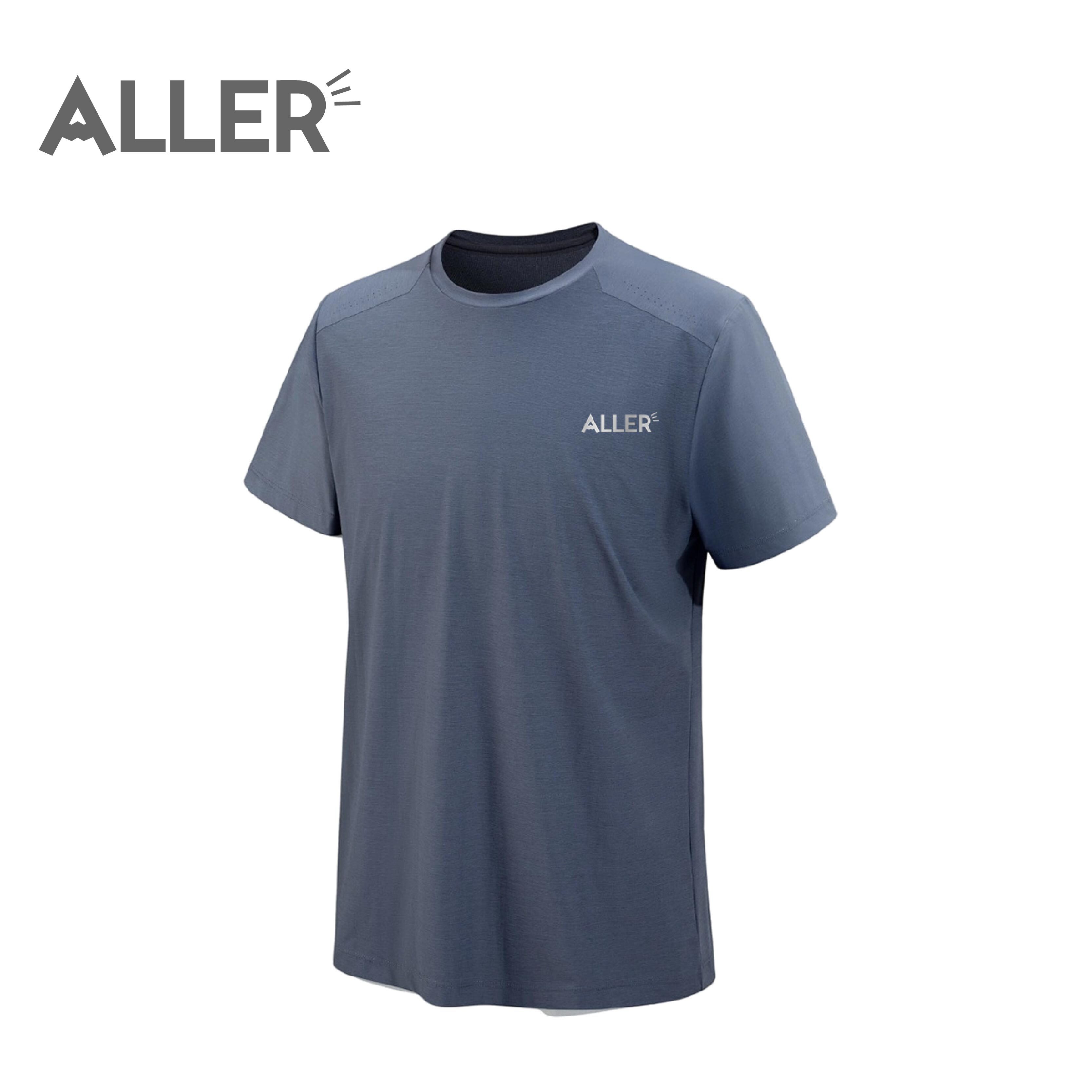 ALLER 台灣 ALLER清輕透涼排汗上衣 中性款 (3色) 10AL7702A