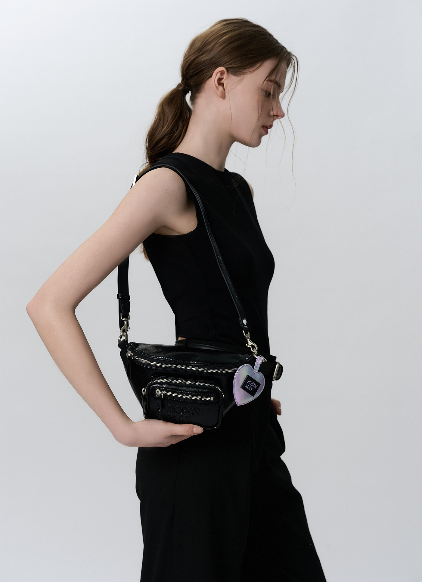 ■ROBINMAY■Nai糖胸包 I064 トフィーチェストバッグ/送料込 奶糖胸包｜女皮革胸包｜ROBINMAY 官方網站(RM)