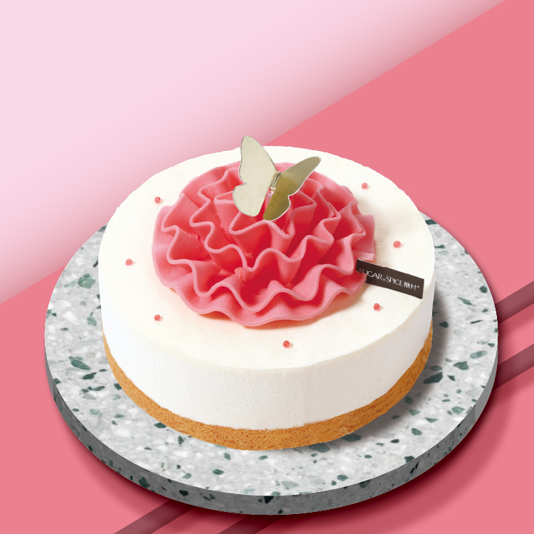草莓乳酪蛋糕 (含運) - 糖村