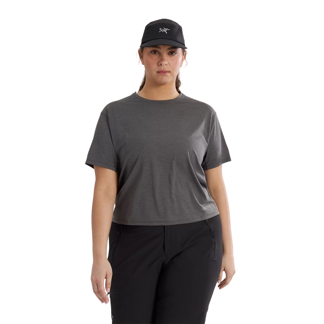 Arc'teryx 始祖鳥 Taema Crop Logo 短版T-Shirt 女款 (2色) 10AT06631
