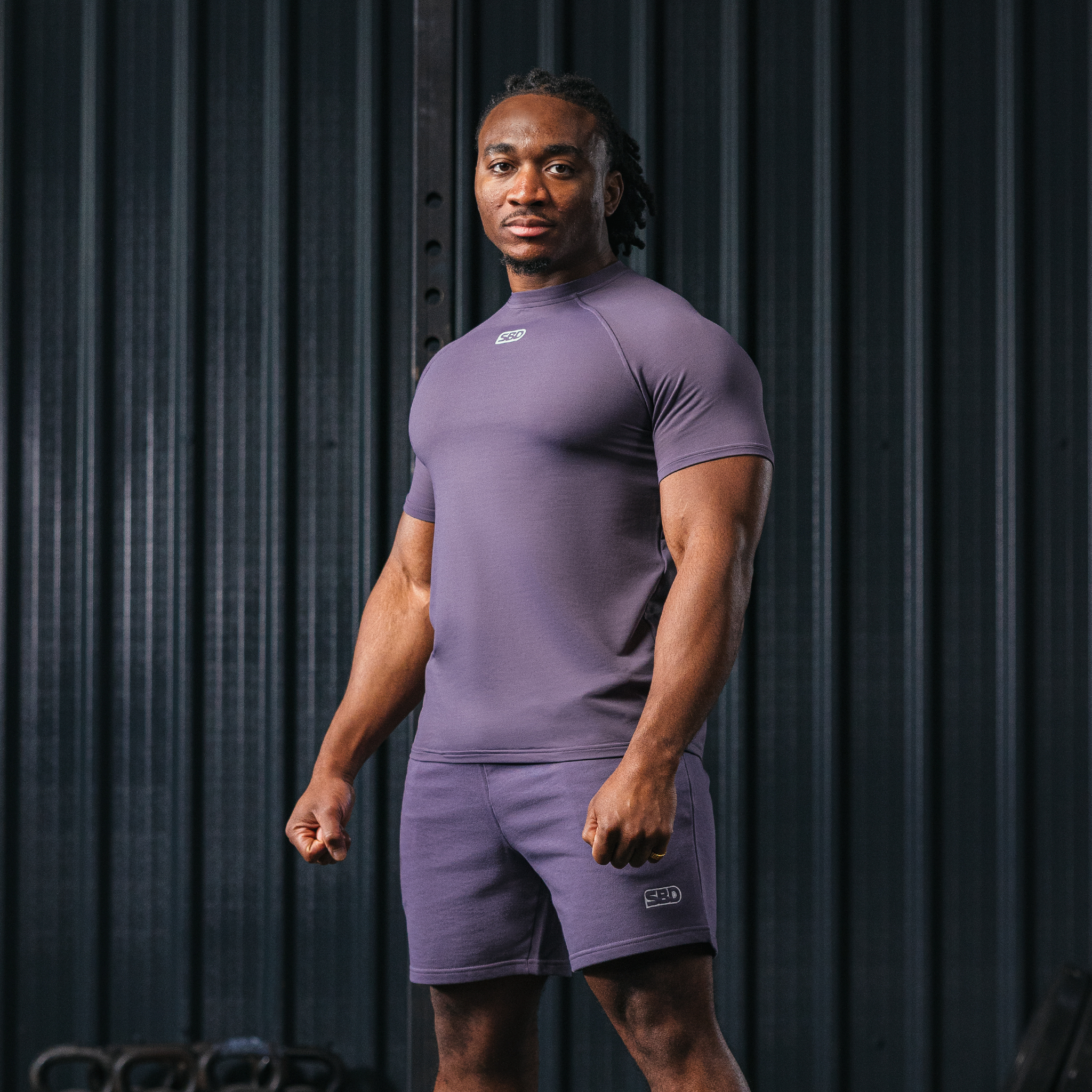 野望系 - 機能訓練T-Shirt (新生紫)
