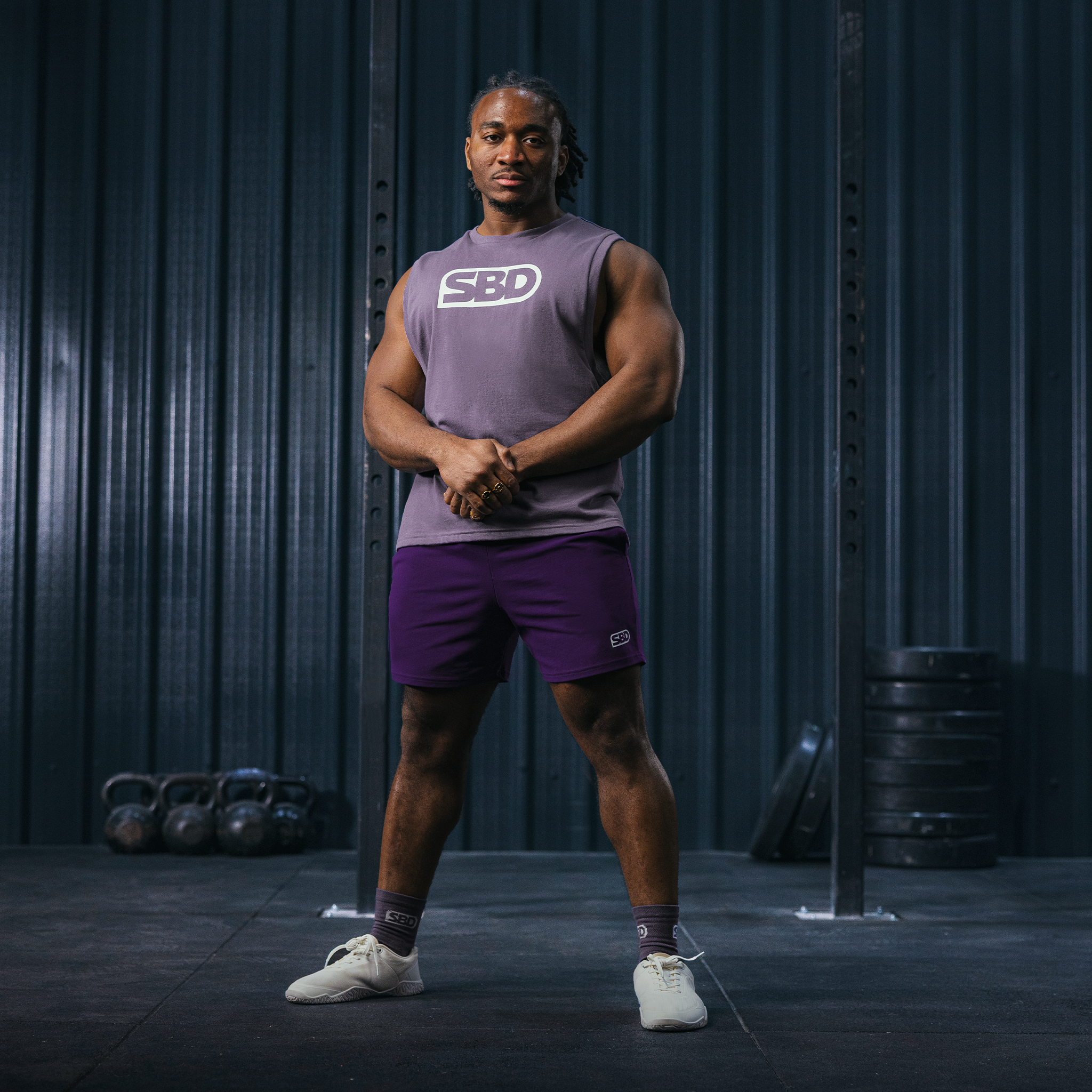 野望系 - 訓練背心 (新生紫 男版)