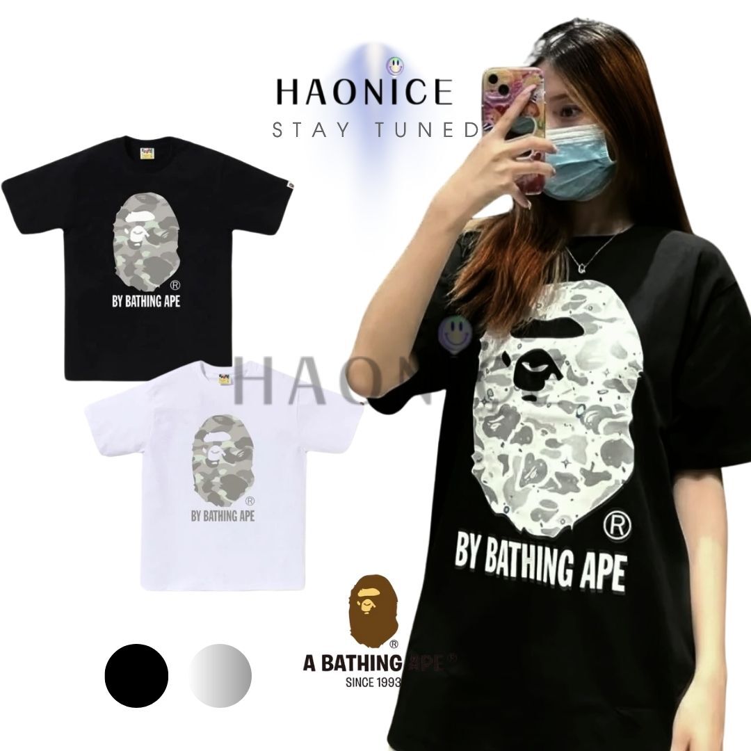 【HAO NICE 】香港經銷商🇭🇰100%日本🇯🇵正品 日本潮流  BAPE CITY CAMO APE TEE 夜光迷彩 經典大LOGO 百搭款 XX252