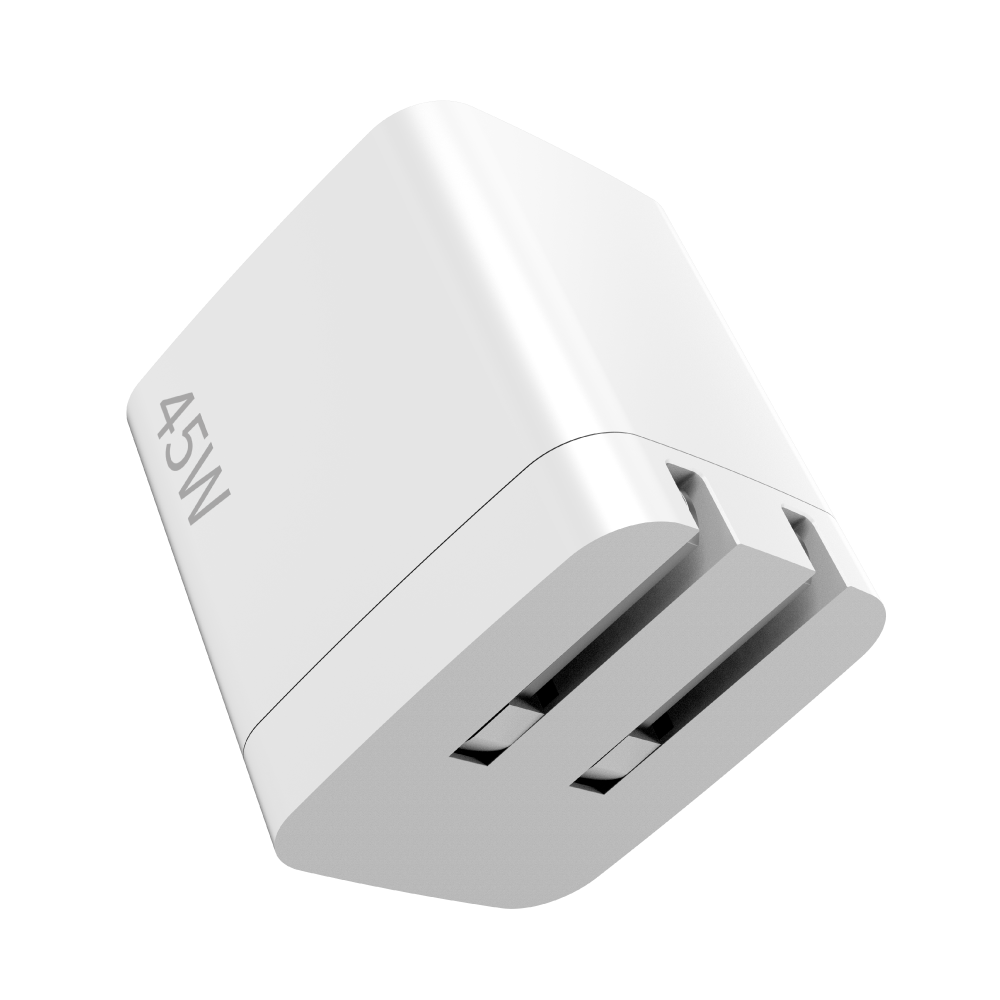 【amuok】45W GaN 雙Type-C PD3.0快速充電器