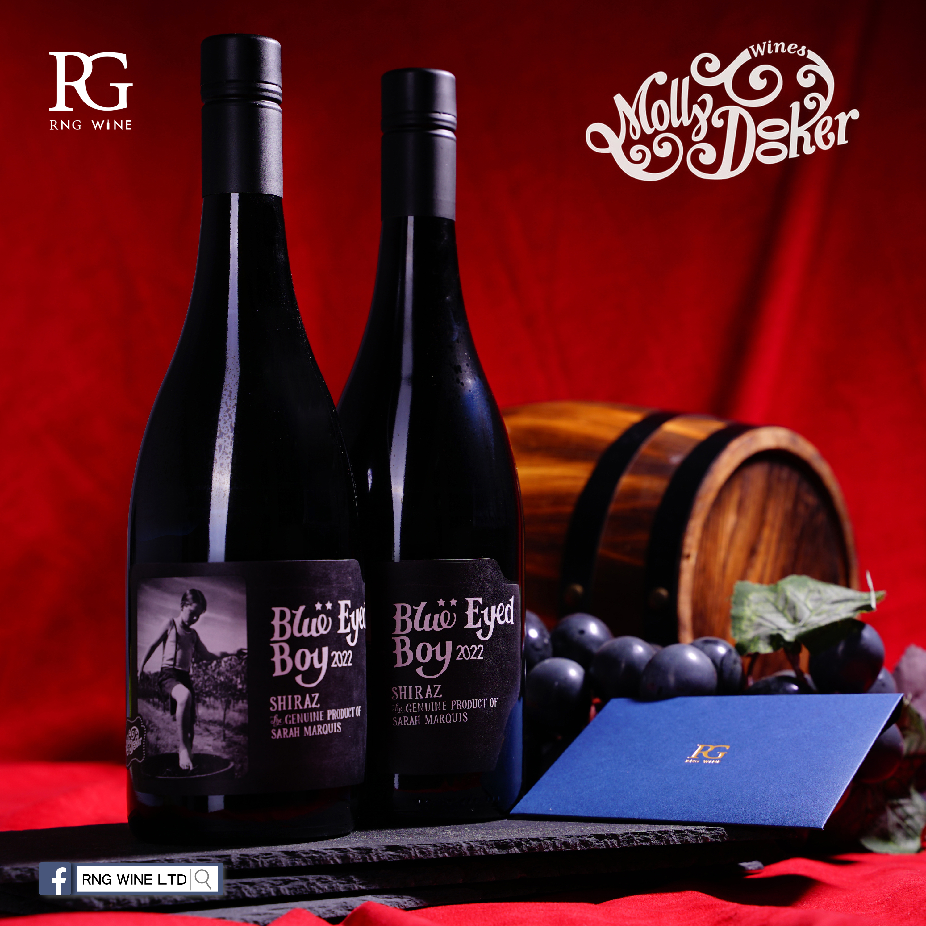 Mollydooker Blue Eyed Boy Shiraz 2022 (WS93)