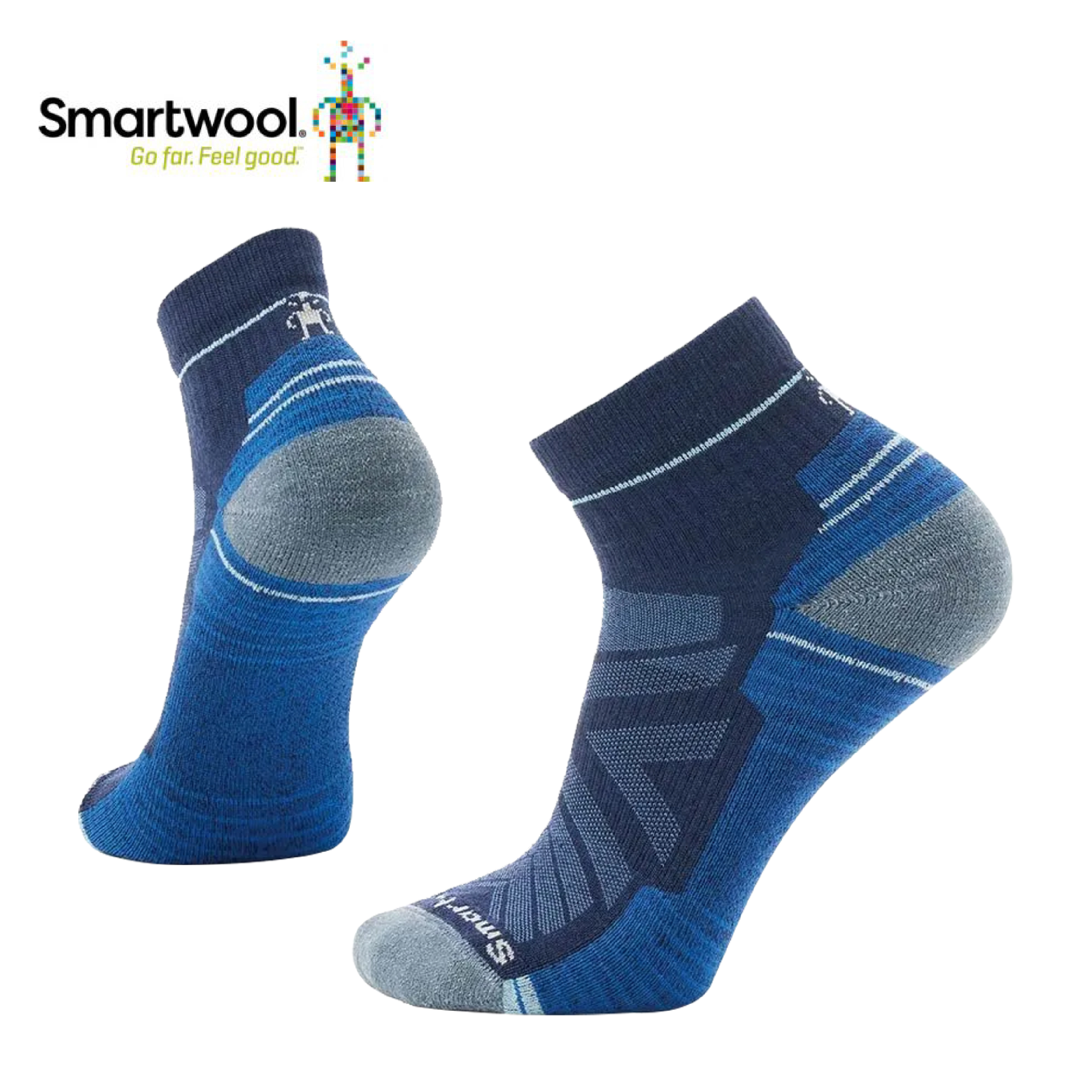 Smartwool 美國 機能全輕量減震低筒襪 男款 (海軍藍色) 44SW001611
