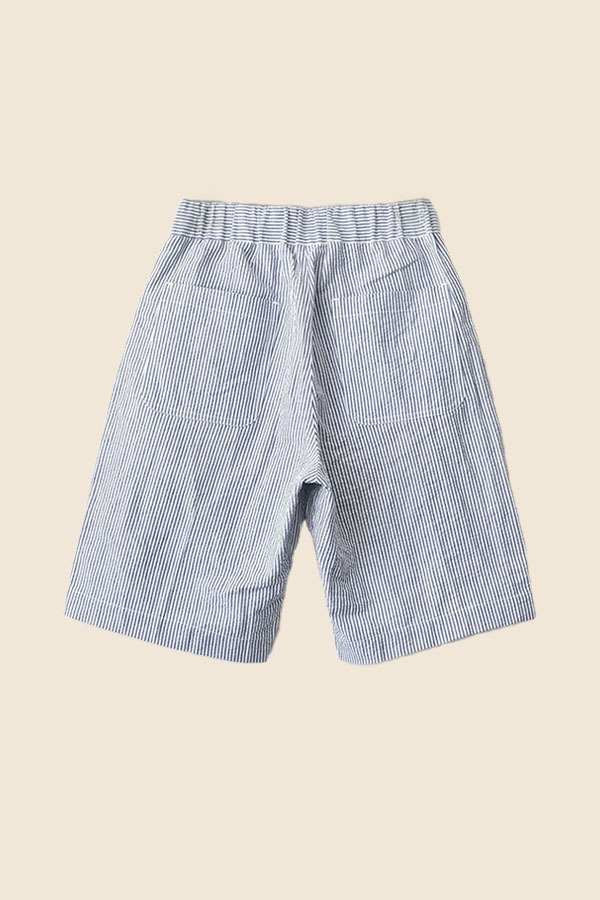 FUJITO - 寬版條紋短褲