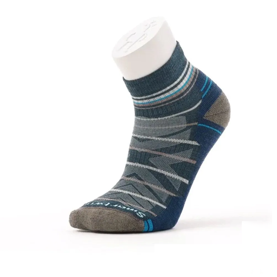 Smartwool 美國 機能全輕量減震印花低筒襪 男款 (暮光藍色) 44SW001612