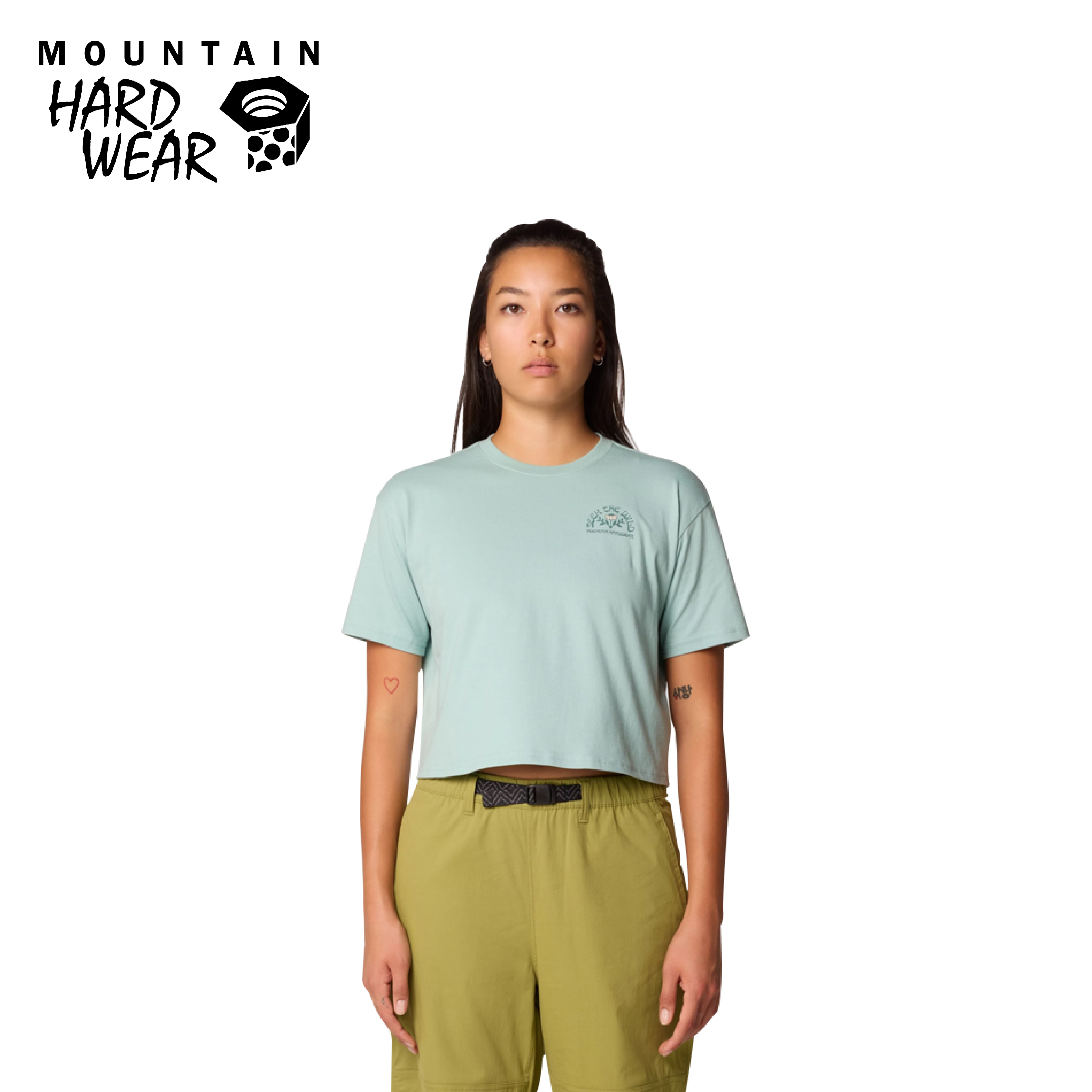 Mountain Hardwear 美國 Seek Floral Boxy Crop Short Sleeve 女款 (2色) 10MHW10841