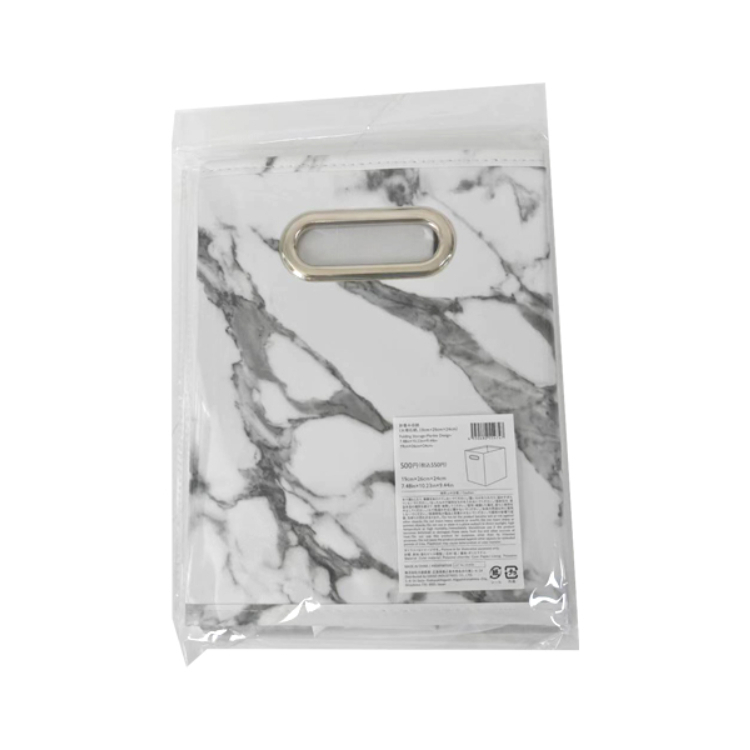 TP 大理石折疊收納籃/19×26×24cm