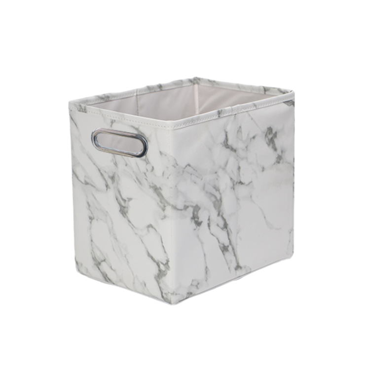 TP 大理石折疊收納籃/19×26×24cm