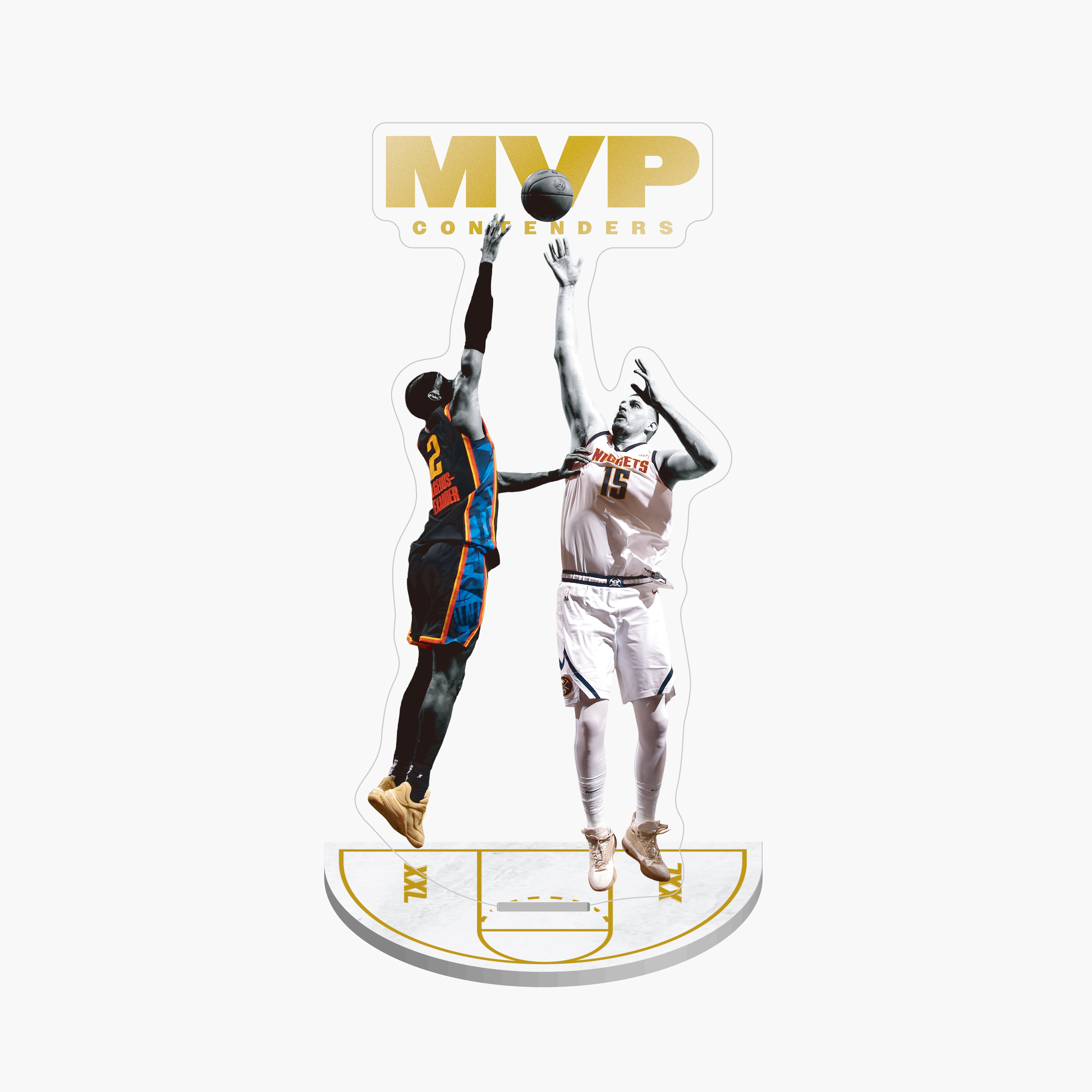 雙MVP壓克力人物立牌（SGA-JOKIC）