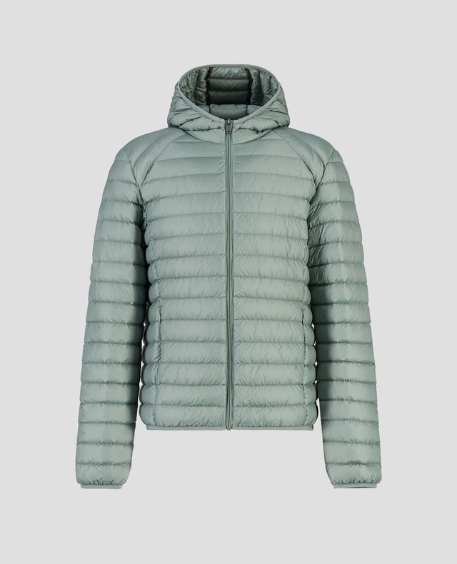 【JOTT】NIC基本款連帽羽絨外套(祖母綠)