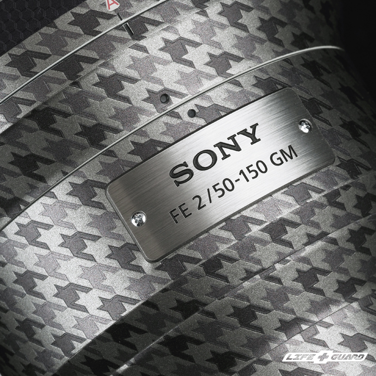 專機專屬鏡頭貼膜，LIFE+GUARD 設計風格千鳥鈦