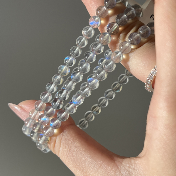 透體藍光拉長石