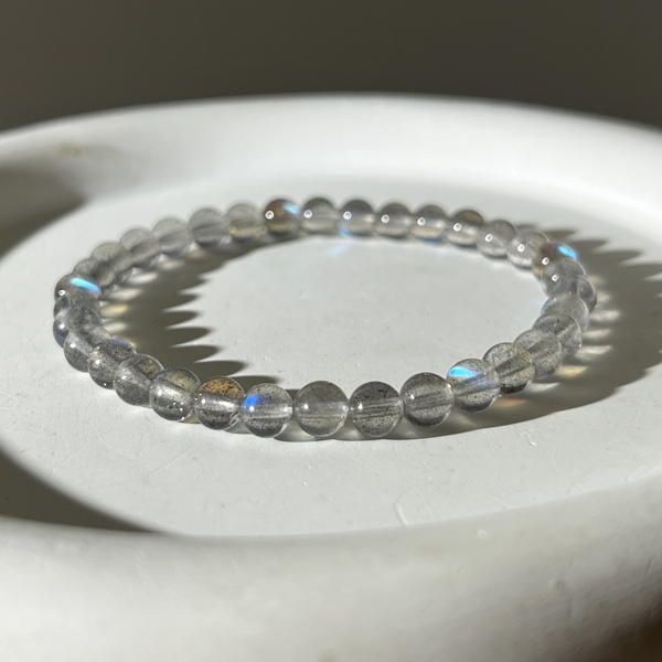 透體藍光拉長石