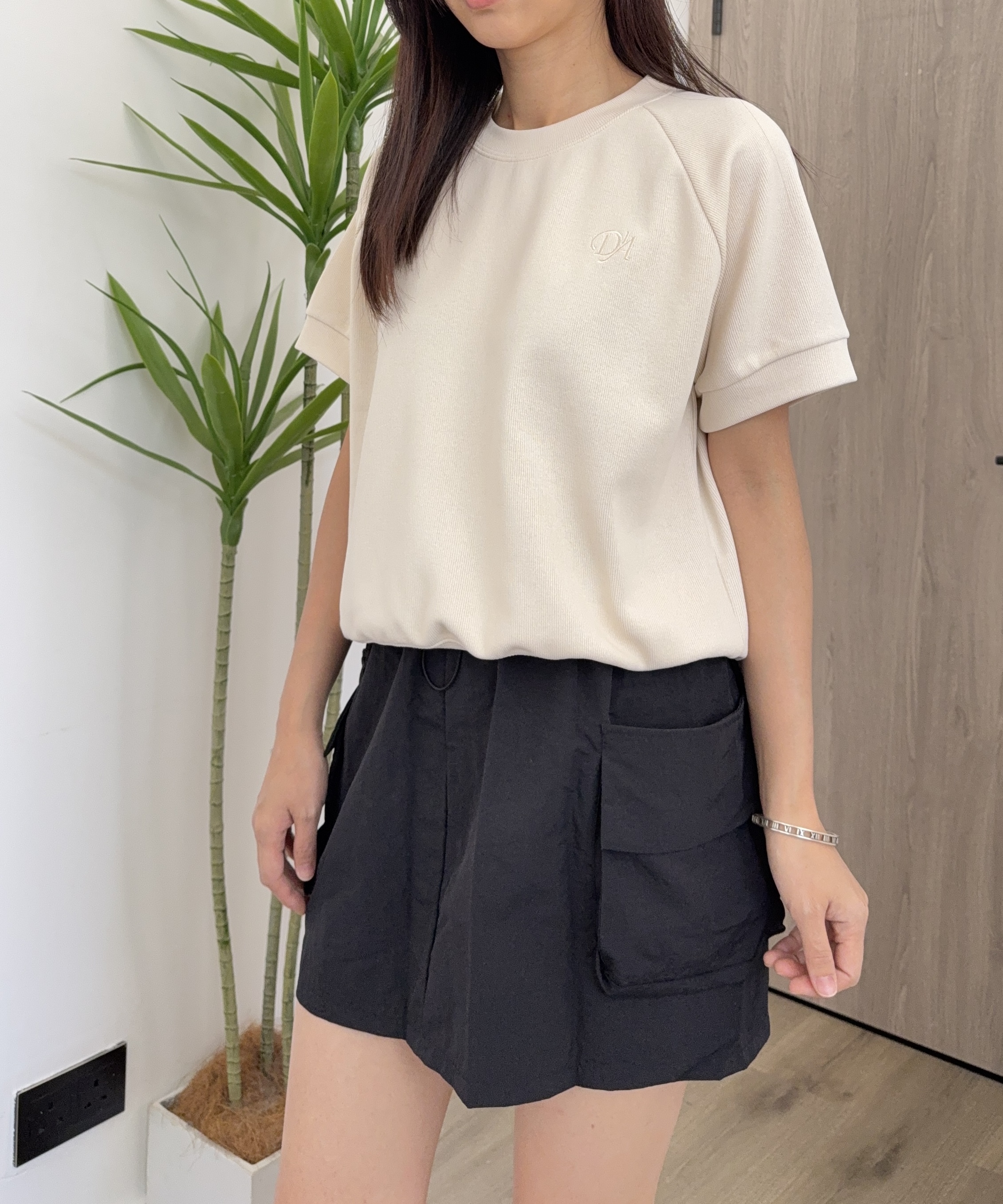 刺繡Logo寬鬆羅紋MTM