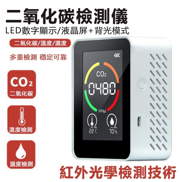 TSK Japan infrared air quality detector temperature and humidity detector P3609