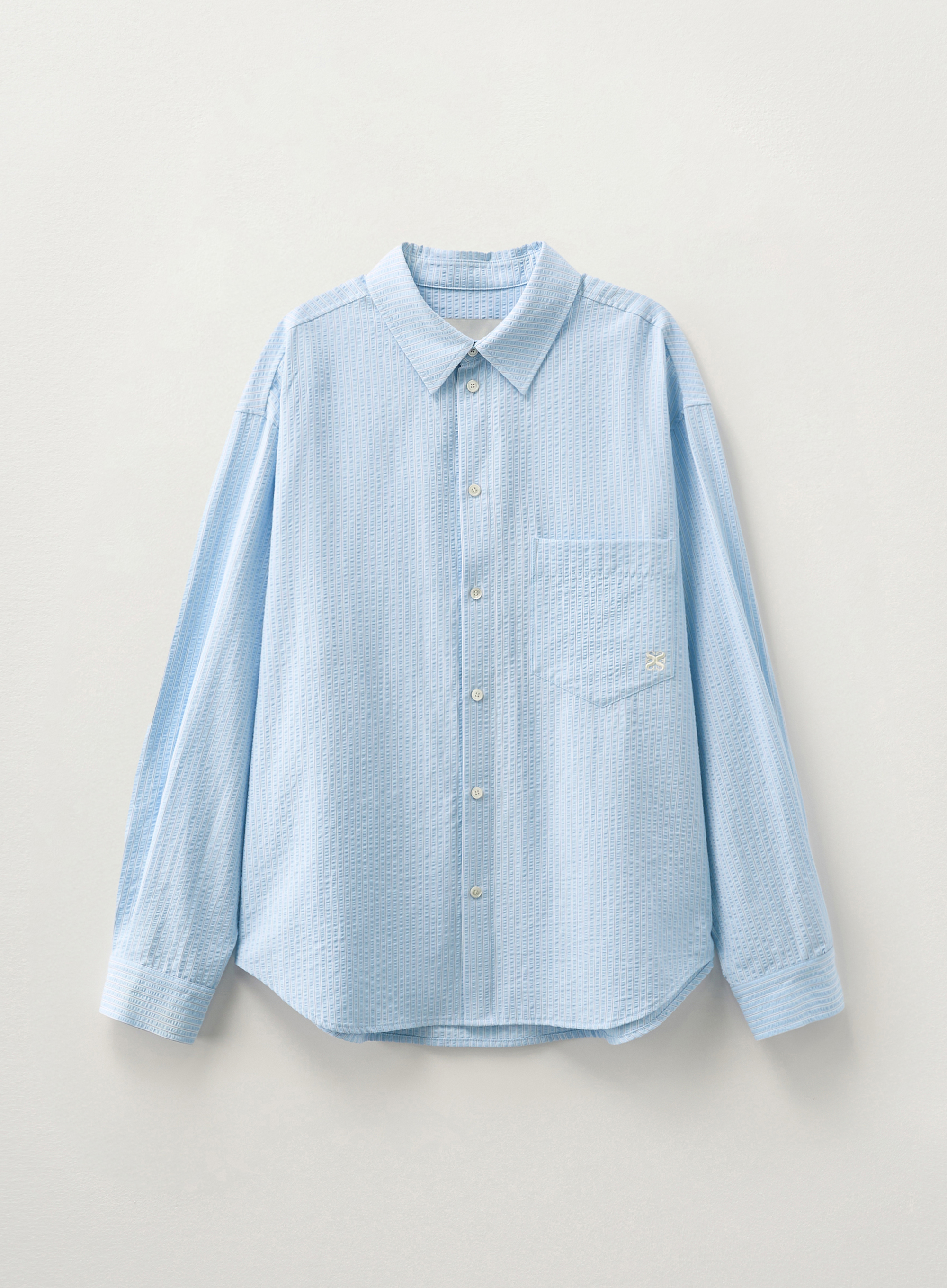 シャツ SATUR Basic Pocket Shirt Sky Blue SA251USH01SB MUSINSA | SATUR Basic Pocket Shirt Sky Blue
