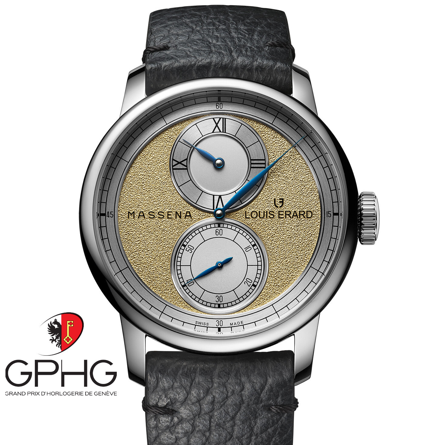 Noirmont X Collection 聯名款系列｜Le Régulateur Louis Erard x Massena LAB Gold