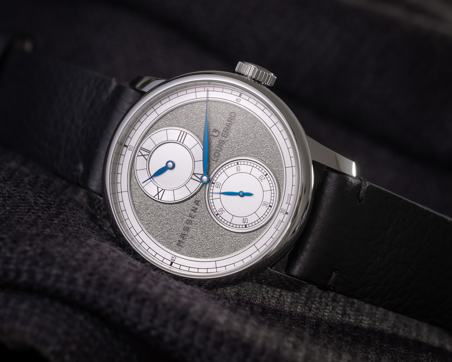 聯名款 Collaboration|Le Régulateur Louis Erard x Massena LAB 銀色