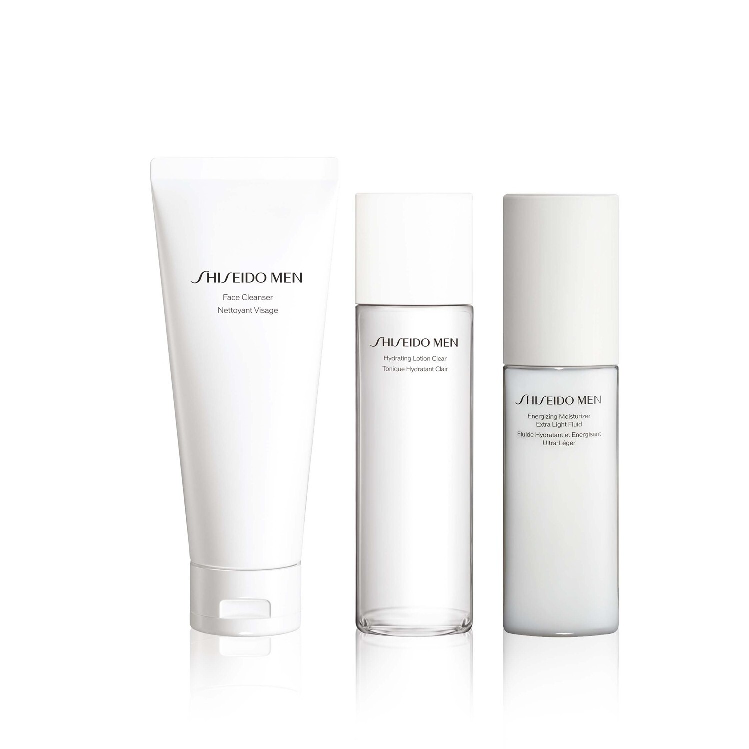 SHISEIDO 資生堂男士潔面爽膚三部曲