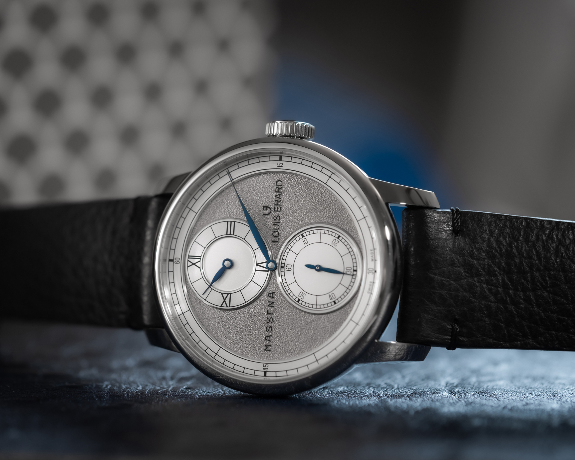 聯名款 Collaboration|Le Régulateur Louis Erard x Massena LAB 銀色