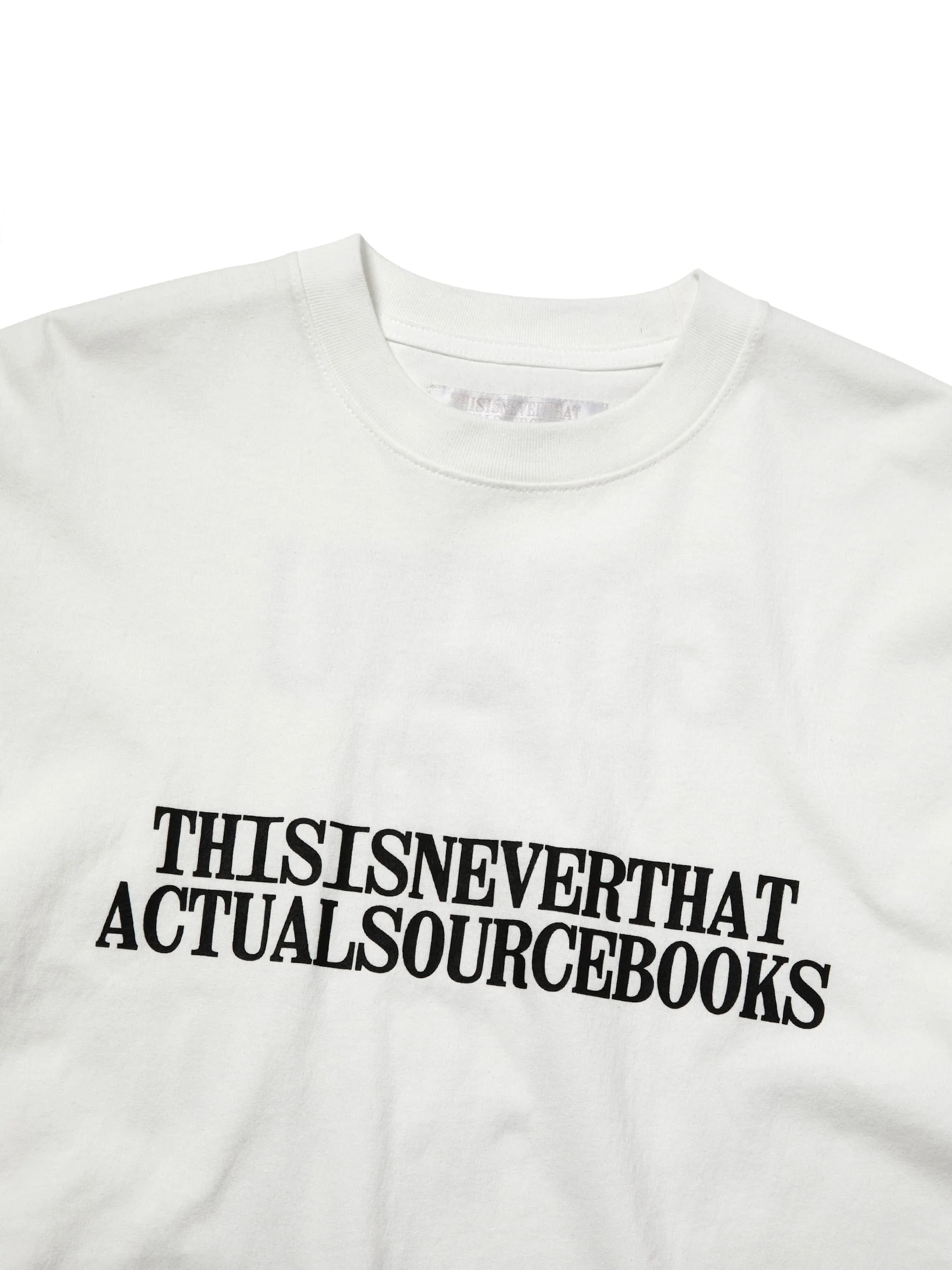 【THISISNEVERTHAT】TNT ASb Commuter Tee ブラック thisisneverthat T-Logo Tee | Black