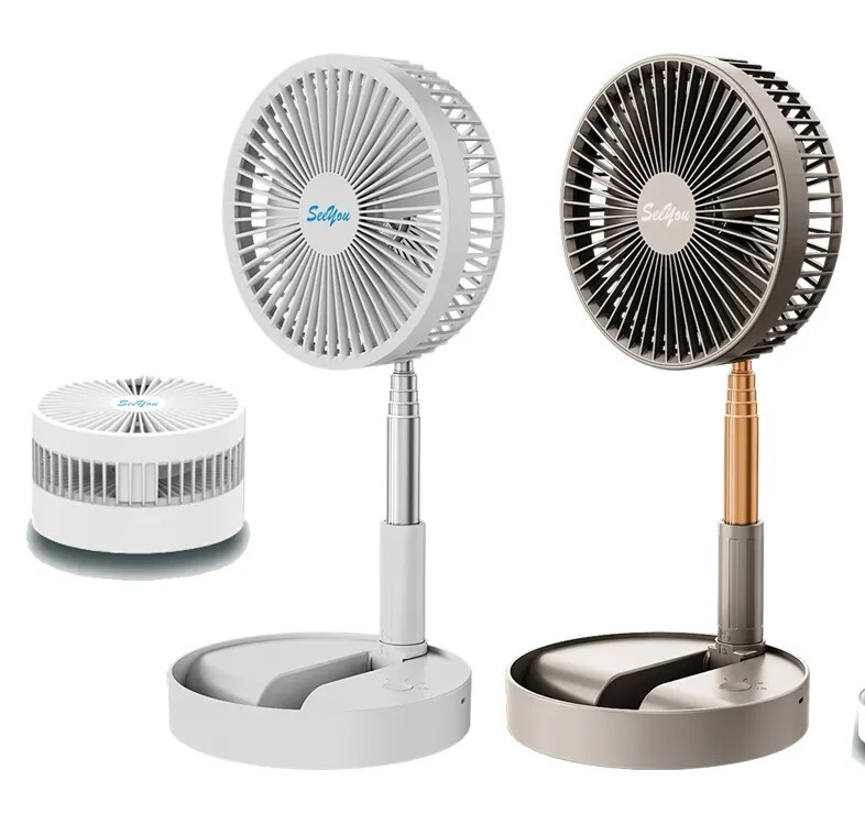 現貨）宏晉HongJin P90 8吋伸縮折疊風扇